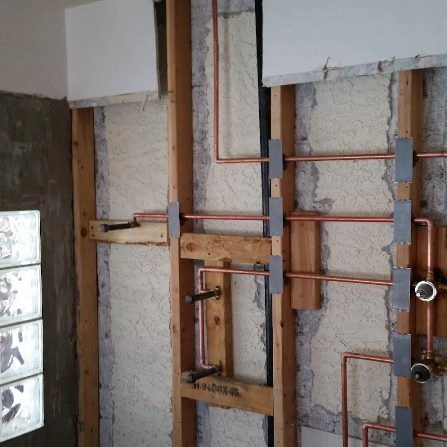 Copper pipe installation for Repiping in Bright